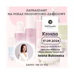 17.09.2024, Iwona Bukowska - pokaz produktowo zabiegowy PHARM FOOT