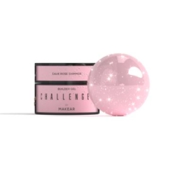 Makear Żel Budujący Challengel Shimmer Dark Rose HG15 15ml
