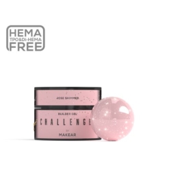 Makear Żel Budujący Challengel Shimmer Rose HG14 50ml