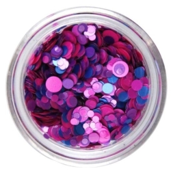 Claresa Pyłek CONFETTI 6 Pink