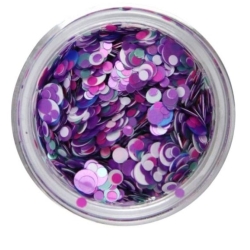 Claresa Pyłek CONFETTI 7 Purple