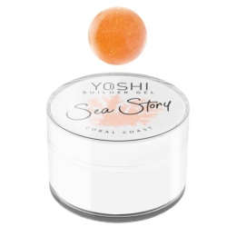 Yoshi Żel Budujący Sea Story GEL UV LED - Coral Coast - 15ml