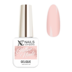 Nails Company Lakier Hybrydowy Glitter Nude 6ml