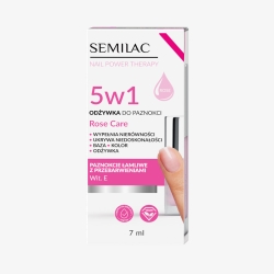 Semilac Odżywka do paznokci Nail Power Therapy 5w1 Rose Care 7 ml