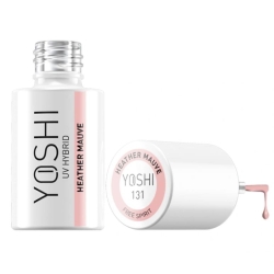 Yoshi Lakier Hybrydowy UV LED Heather Mauve 6 ml - 131