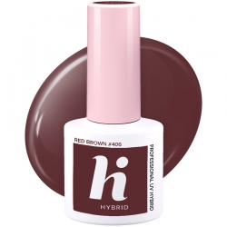 406 Lakier Hybrydowy Hi Hybrid - Red Brown 5 ml