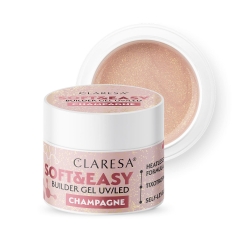 Claresa Żel Budujący Soft&Easy Builder Champange 90g