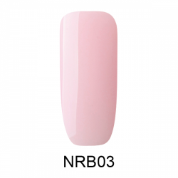 Makear Kolorowa Baza Kauczukowa - Nude Rubber Base - Pudding Pink 8 ml