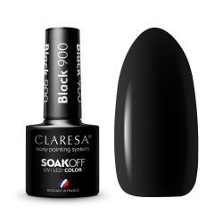 Claresa lakier hybrydowy Black 5g