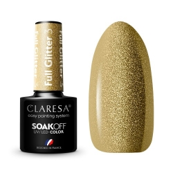 Claresa Lakier hybrydowy Full Glitter 3 5g