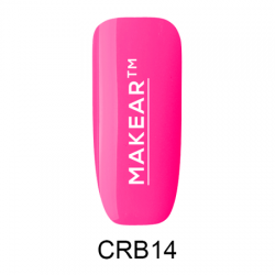 Makear Kolorowa Baza Kauczukowa - Juicy CRB14 - Pop Pink 8 ml